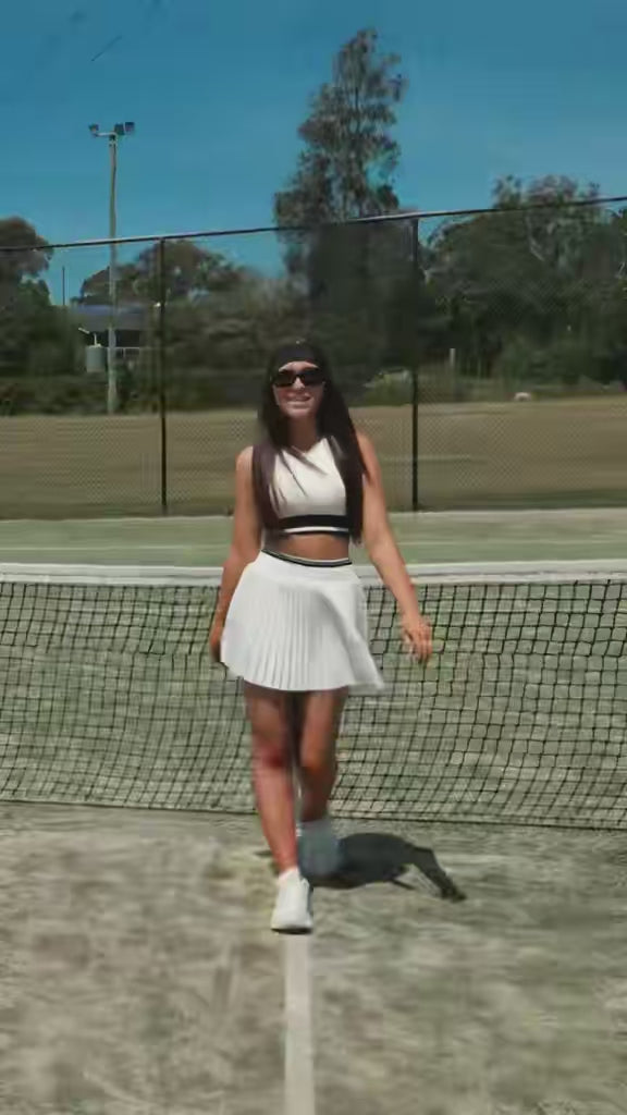 Serena Tennis Set - White