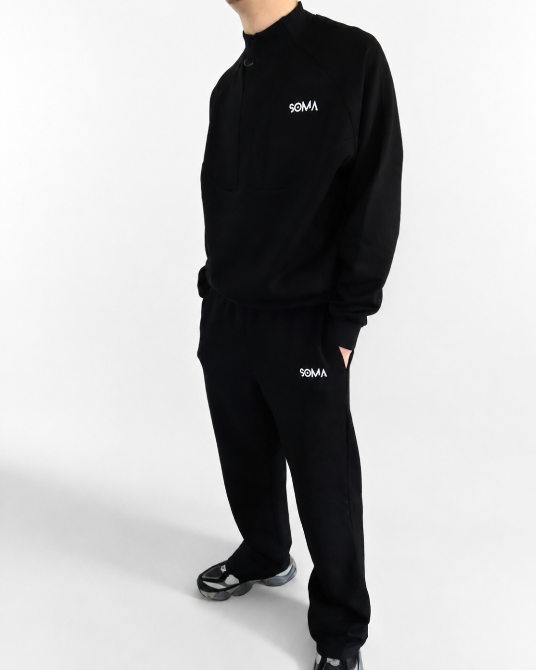 Mens Wide Leg Trackpants