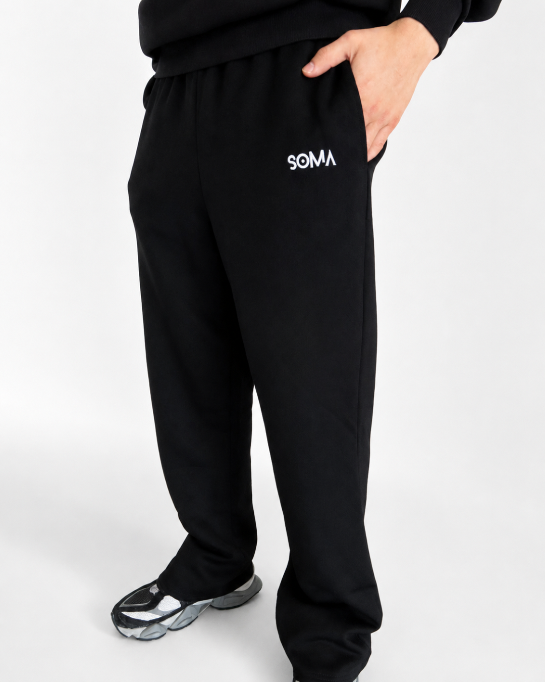 Mens Wide Leg Trackpants
